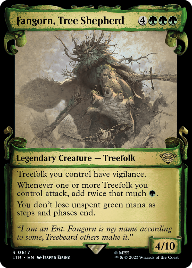 Fangorn, Tree Shepherd [The Lord of the Rings: Tales of Middle-Earth Showcase Scrolls] [Foil]