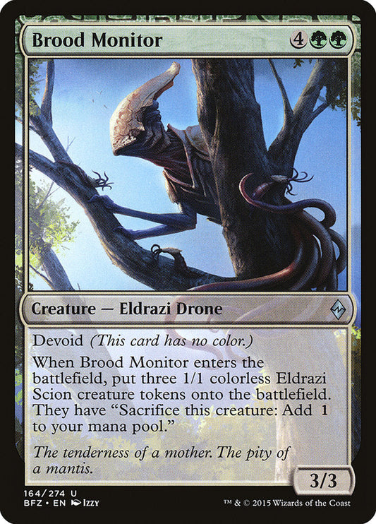 Brood Monitor [Battle for Zendikar] [Foil]