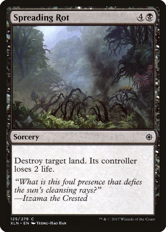Spreading Rot [Ixalan] [Foil]