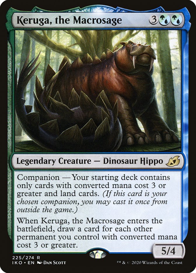 Keruga, the Macrosage [Ikoria: Lair of Behemoths] [Foil]
