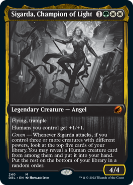 Sigarda, Champion of Light [Innistrad: Double Feature] [Foil]