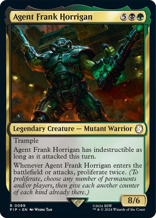 Agent Frank Horrigan [Fallout] [Foil]