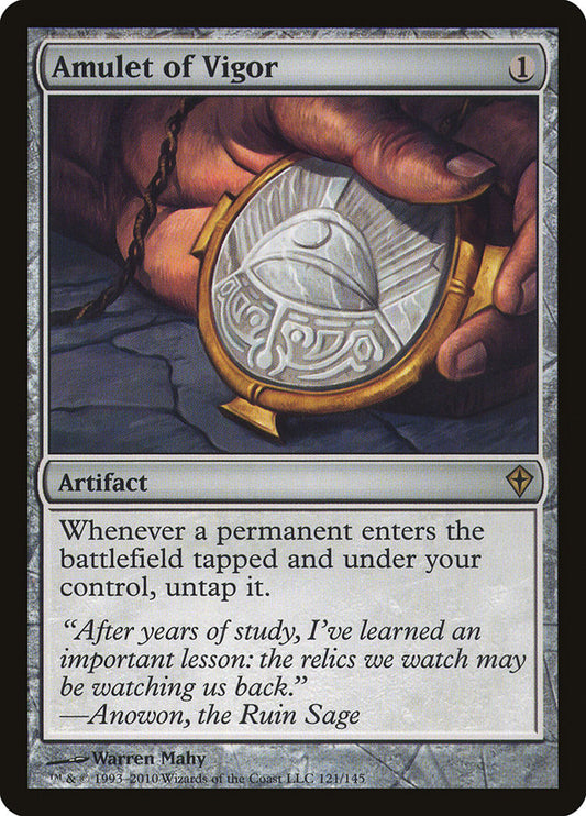 Amulet of Vigor [Worldwake] [Foil]