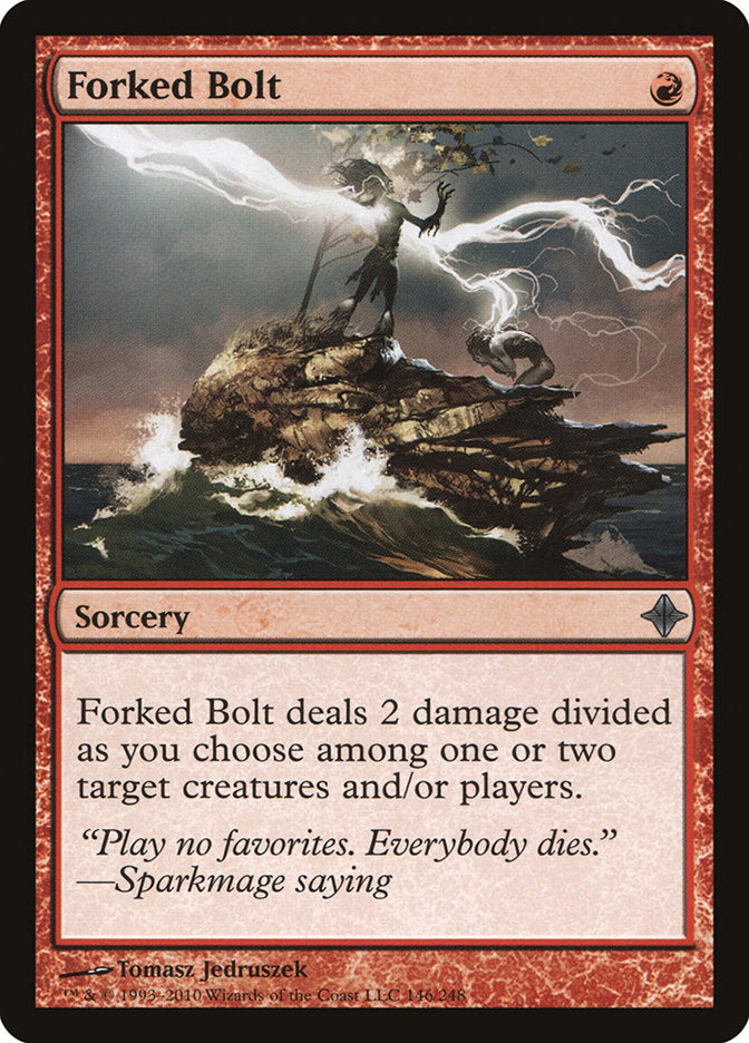 Forked Bolt [Rise of the Eldrazi] [Foil]