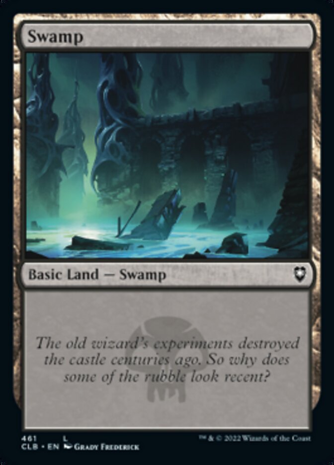 Swamp (461) [Commander Legends: Battle for Baldur's Gate] [Foil]