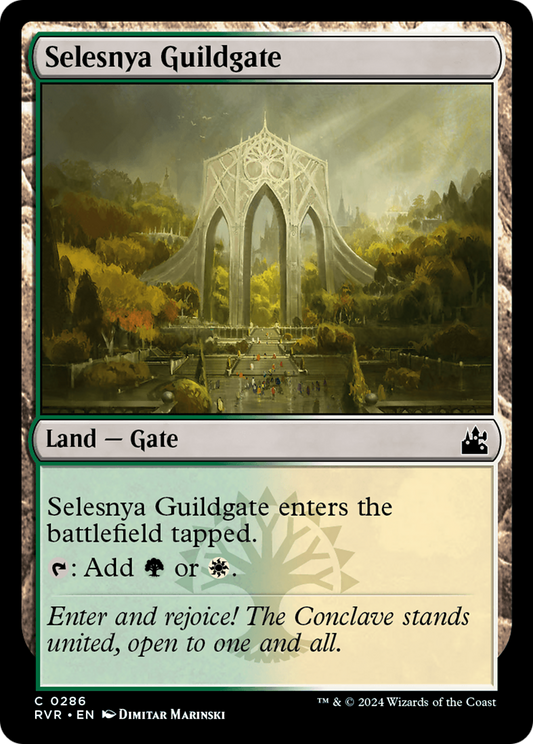 Selesnya Guildgate [Ravnica Remastered] [Foil]