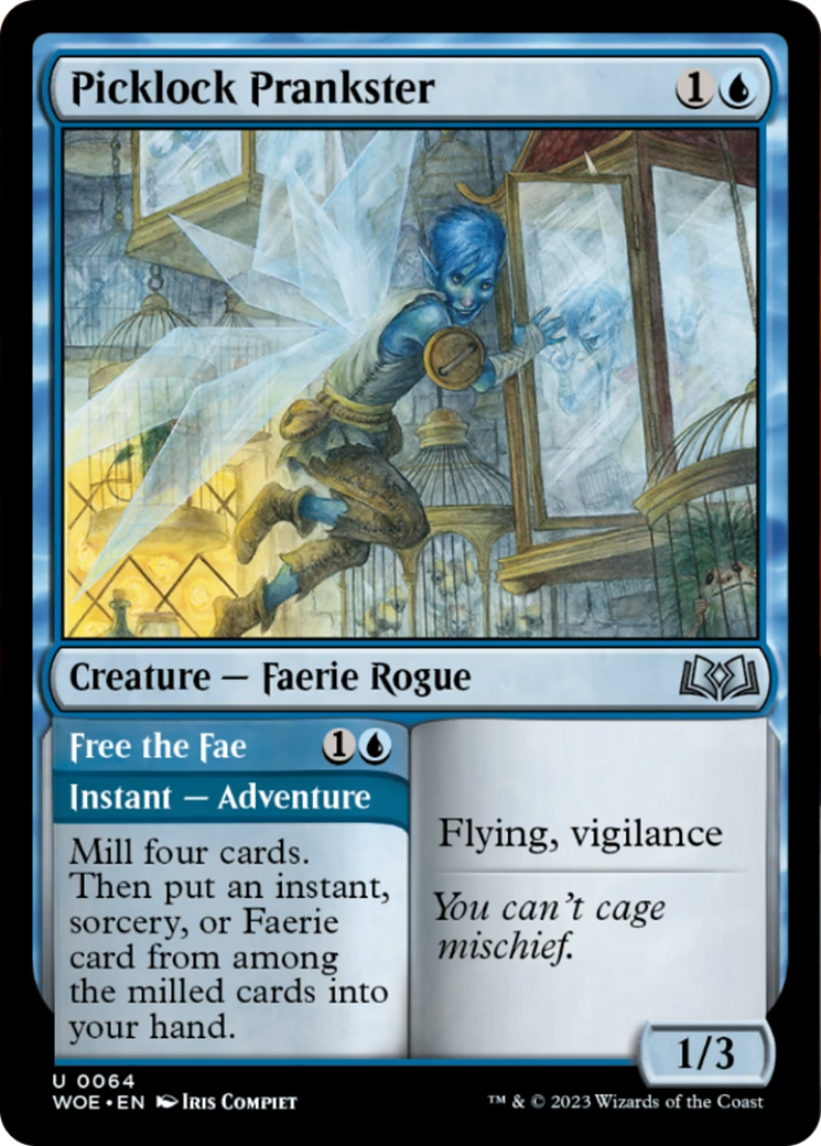 Picklock Prankster [Wilds of Eldraine] [Foil]