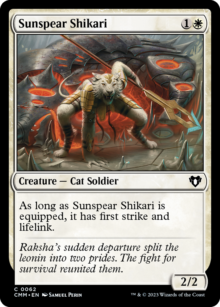 Sunspear Shikari [Commander Masters] [Foil]