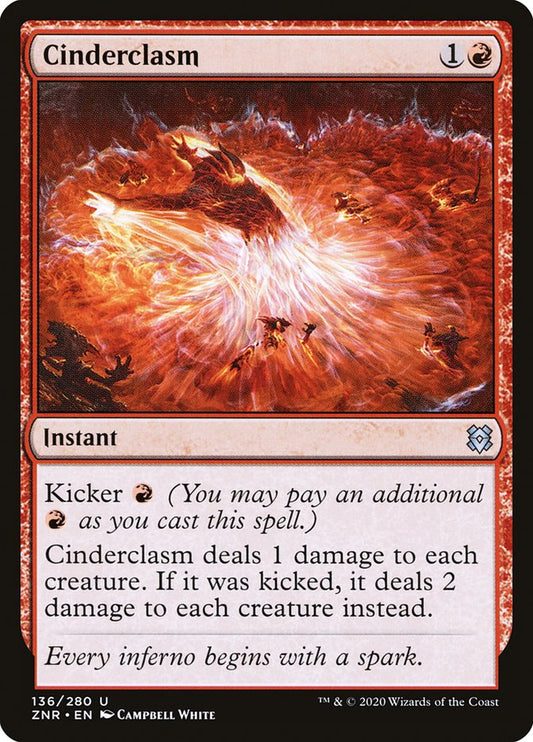 Cinderclasm [Zendikar Rising] [Foil]