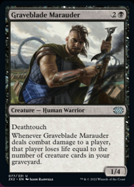 Graveblade Marauder [Double Masters 2022] [Foil]