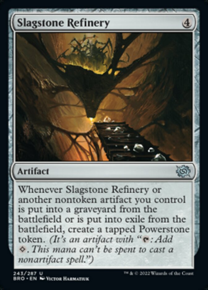Slagstone Refinery [The Brothers' War] [Foil]