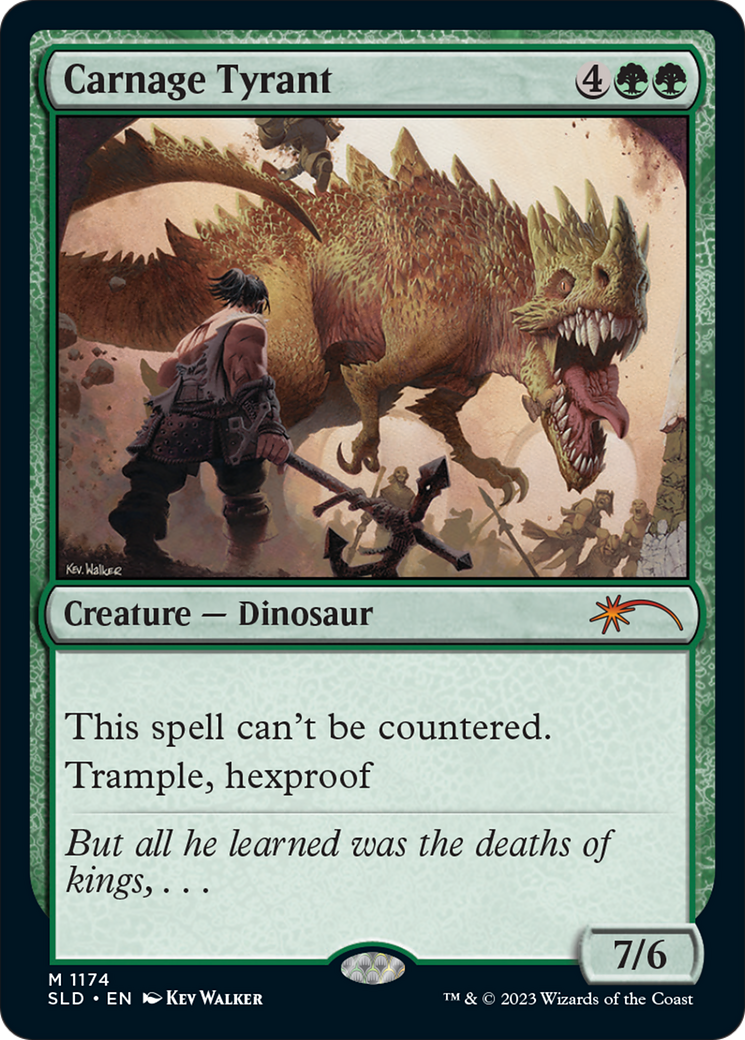 Carnage Tyrant [Secret Lair Drop Series] [Foil]