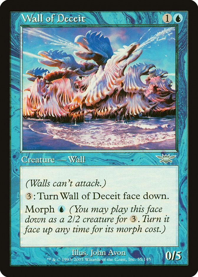 Wall of Deceit [Legions] [Foil]