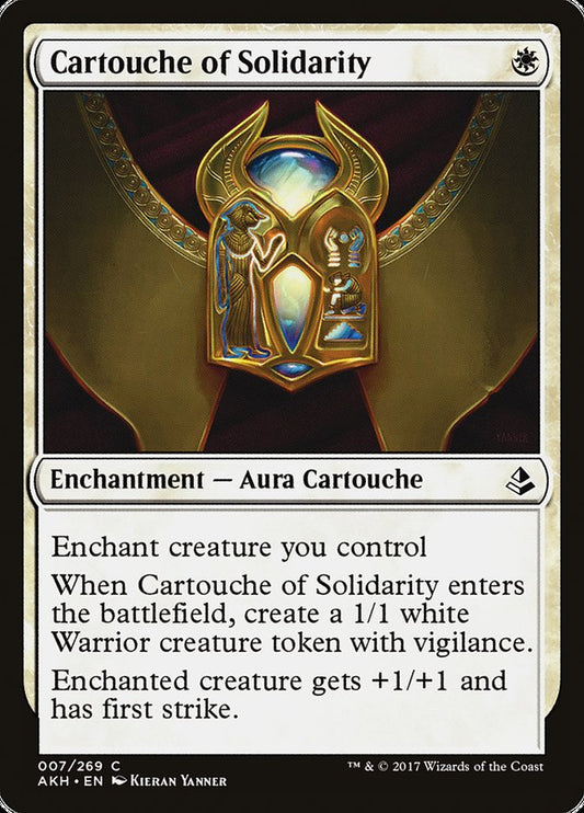 Cartouche of Solidarity [Amonkhet] [Foil]