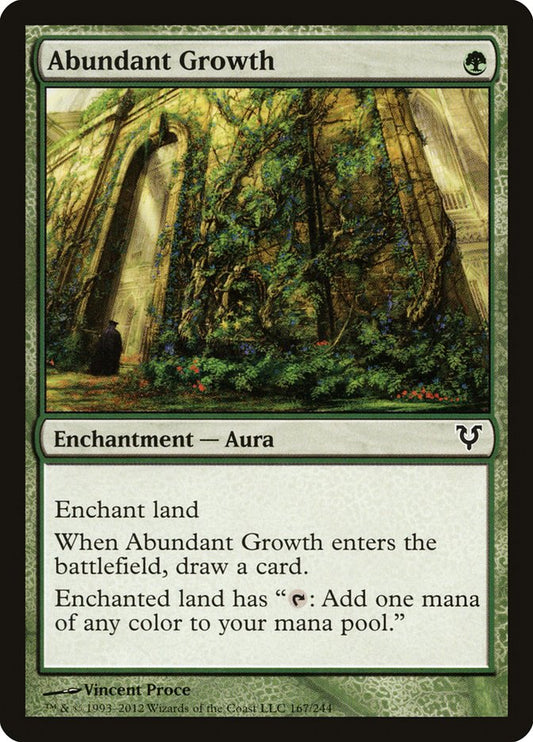 Abundant Growth [Avacyn Restored] [Foil]