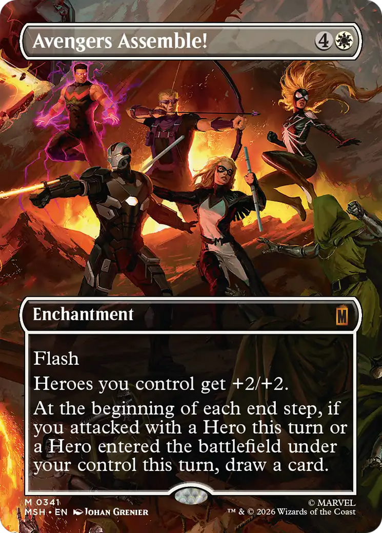 Avengers Assemble! (Borderless) (0341) [Marvel Super Heroes]
