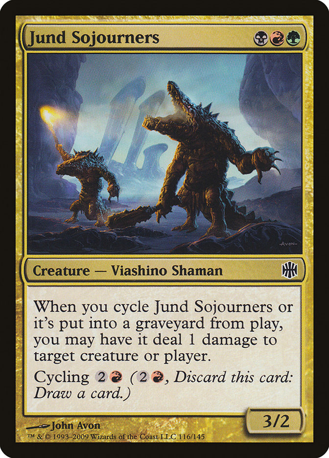 Jund Sojourners [Alara Reborn] [Foil]