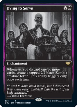 Dying to Serve [Innistrad: Double Feature] [Foil]