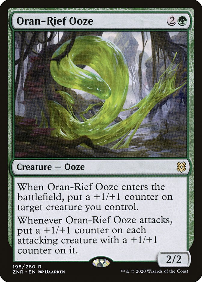 Oran-Rief Ooze [Zendikar Rising] [Foil]