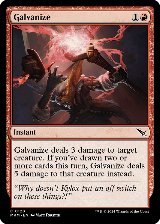 Galvanize [Murders at Karlov Manor] [Foil]