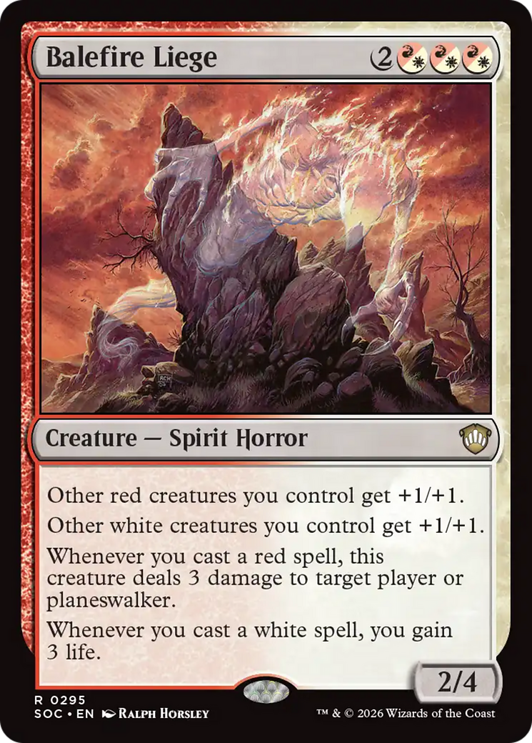 Balefire Liege [Secrets of Strixhaven Commander] [Foil]