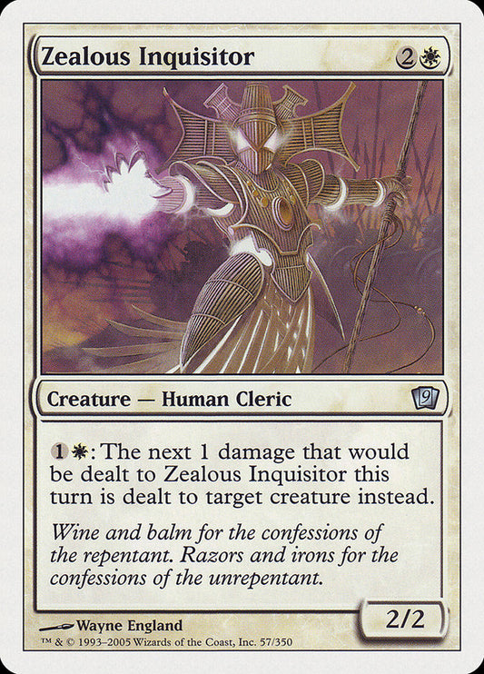 Zealous Inquisitor [Ninth Edition] [Foil]