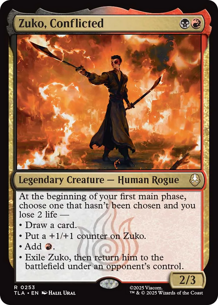 Zuko, Conflicted [Avatar: The Last Airbender] [Foil]