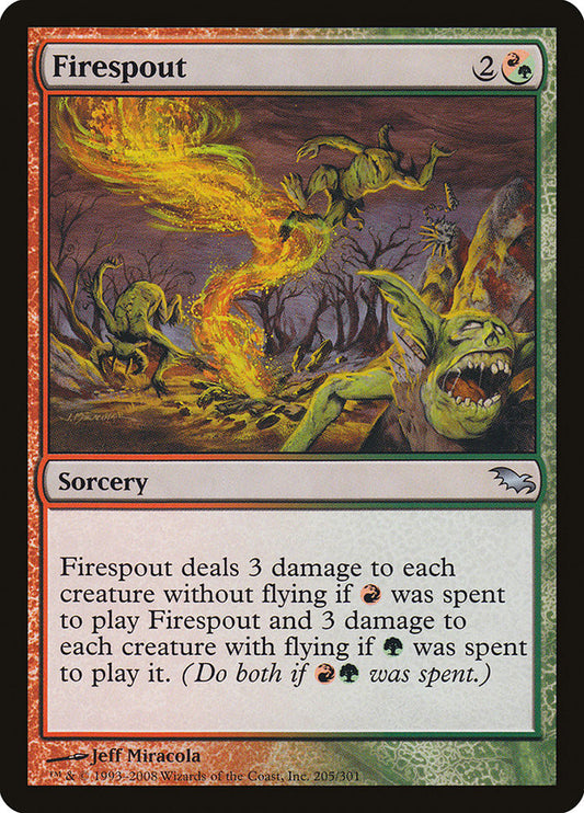 Firespout [Shadowmoor] [Foil]