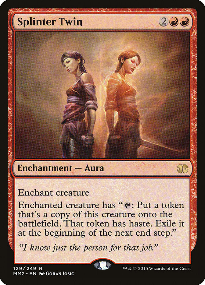 Splinter Twin [Modern Masters 2015] [Foil]