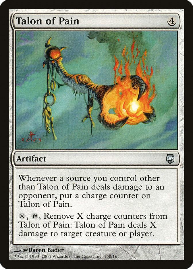 Talon of Pain [Darksteel] [Foil]