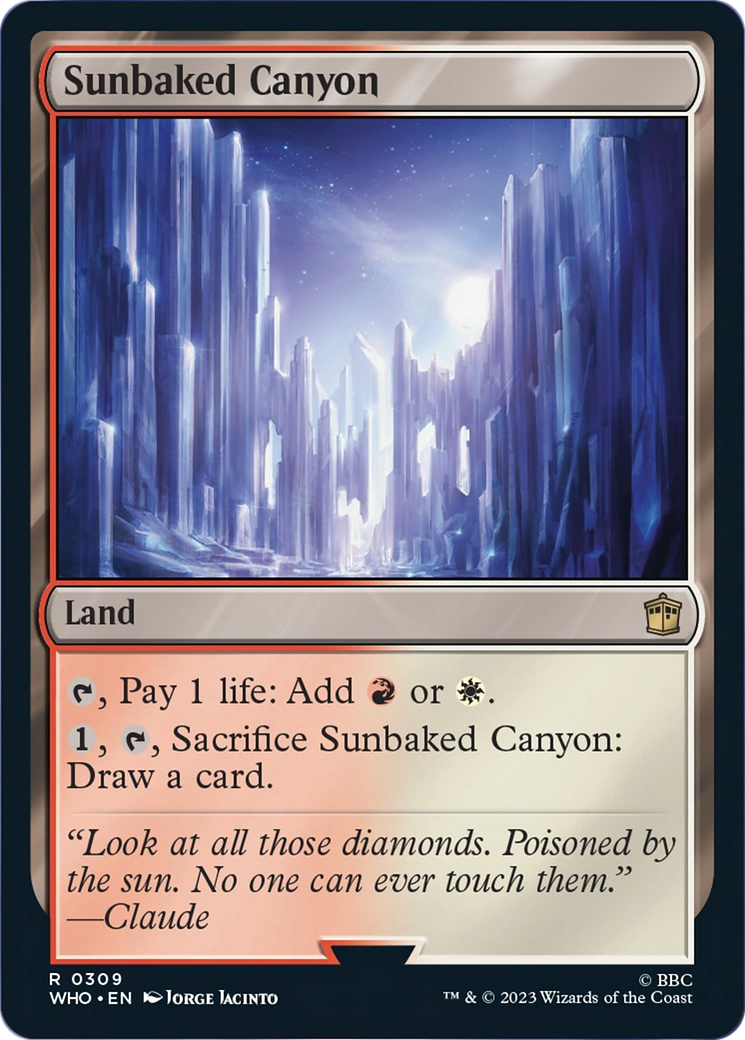Sunbaked Canyon [Doctor Who] [Foil]
