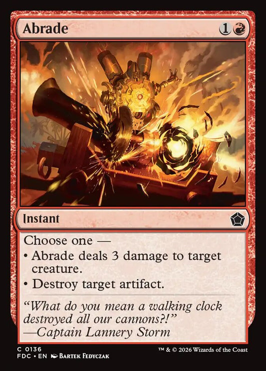 Abrade [Foundations Commander]
