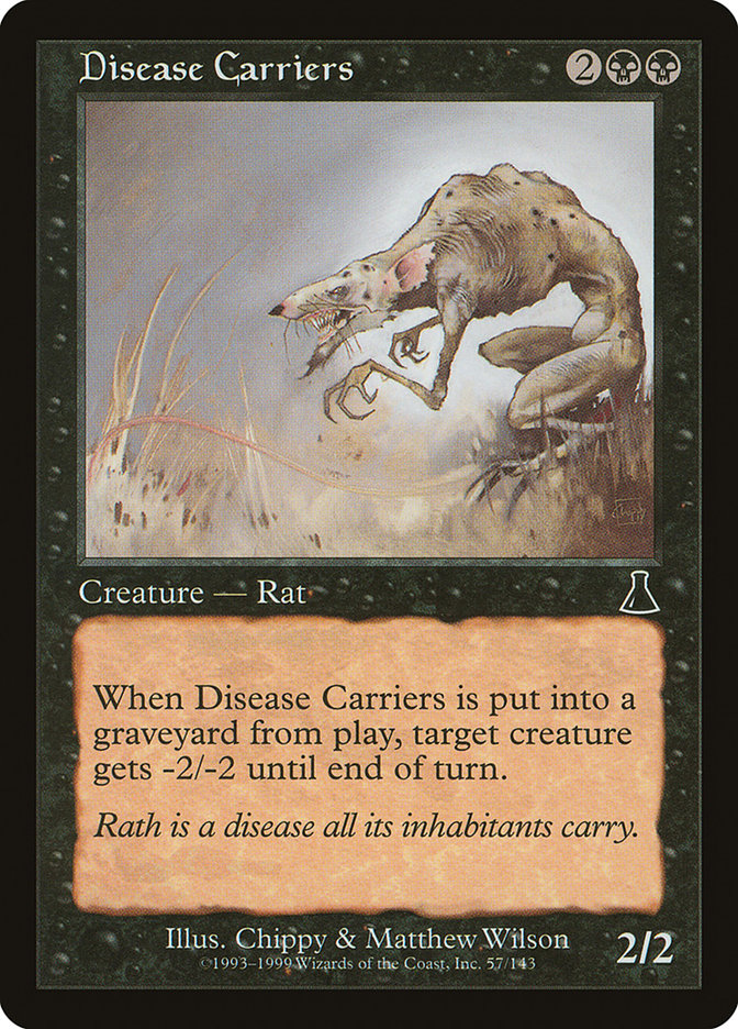 Disease Carriers [Urza's Destiny] [Foil]