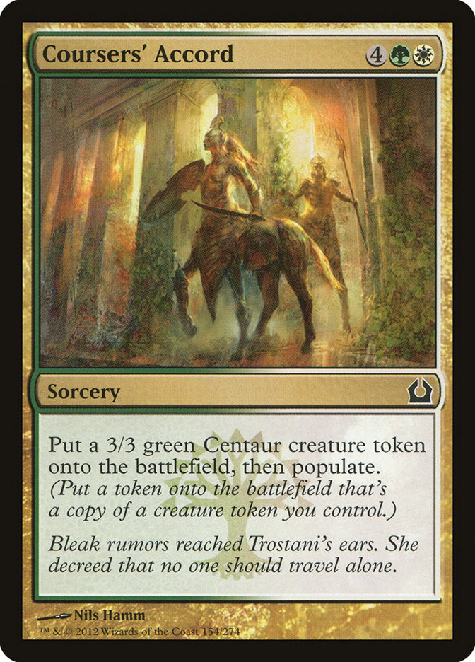 Coursers' Accord [Return to Ravnica] [Foil]