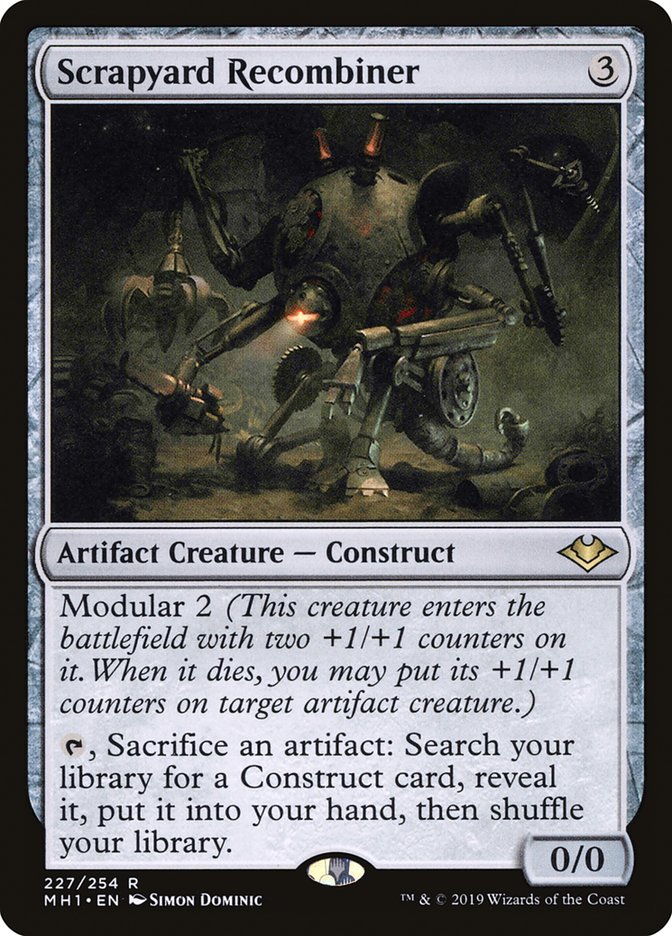 Scrapyard Recombiner [Modern Horizons] [Foil]