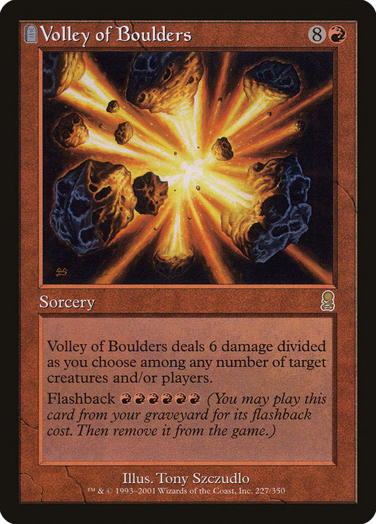Volley of Boulders [Odyssey] [Foil]