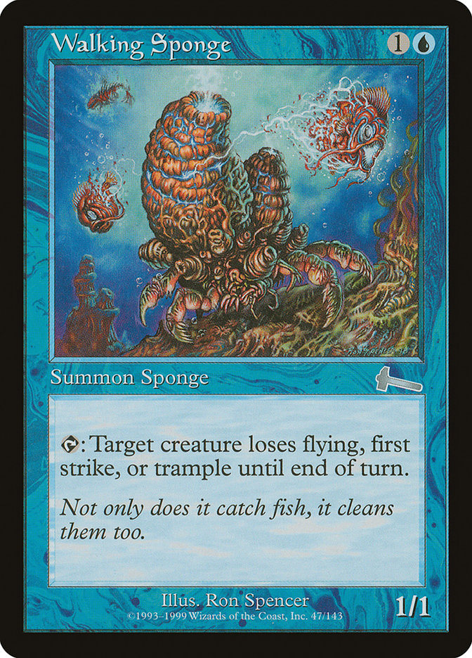 Walking Sponge [Urza's Legacy] [Foil]
