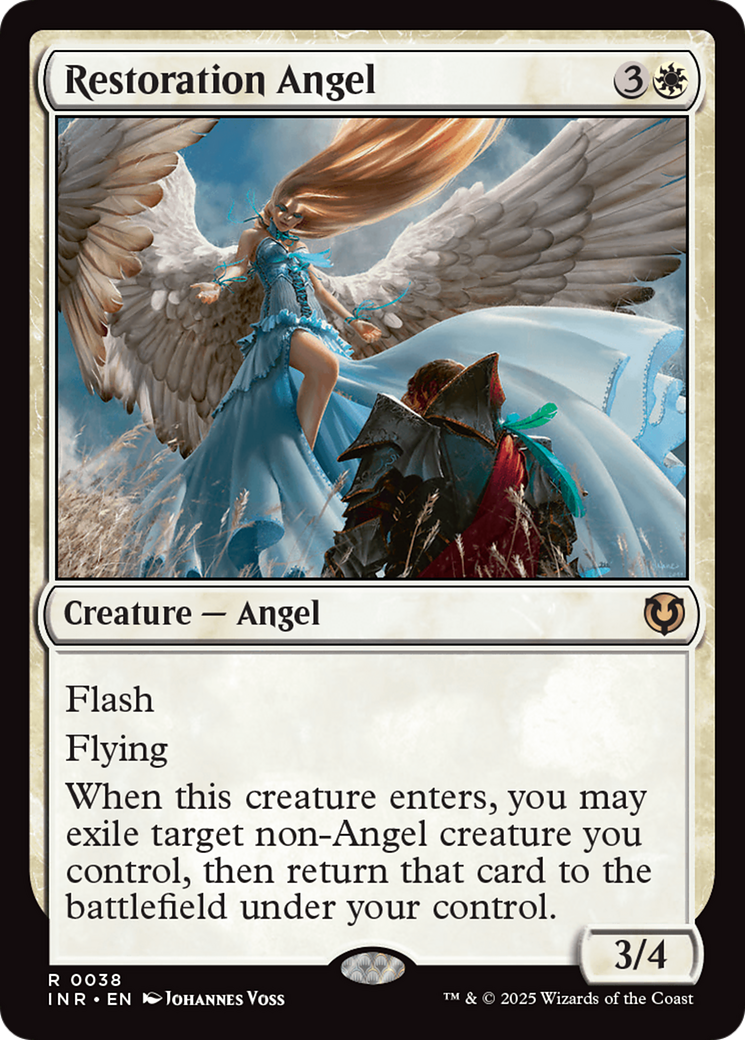 Restoration Angel [Innistrad Remastered] [Foil]