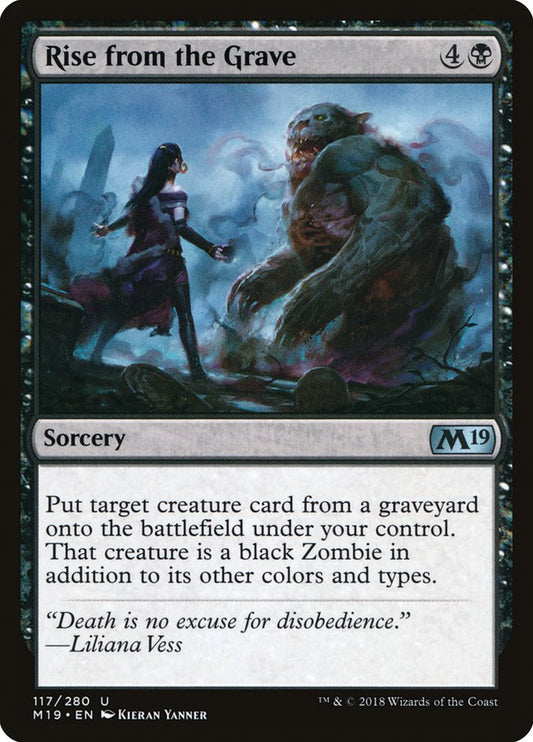 Rise from the Grave [Core Set 2019] [Foil]