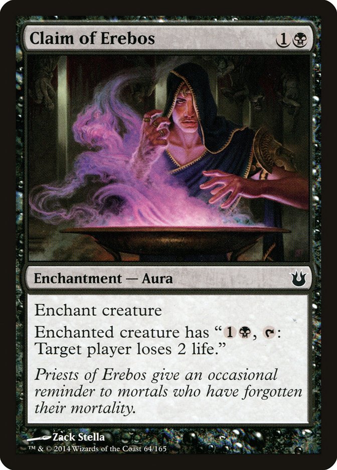 Claim of Erebos [Born of the Gods] [Foil]