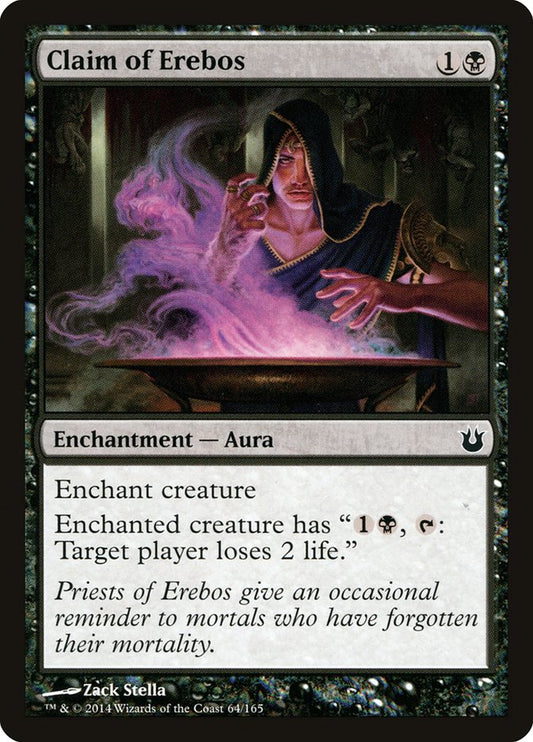 Claim of Erebos [Born of the Gods] [Foil]