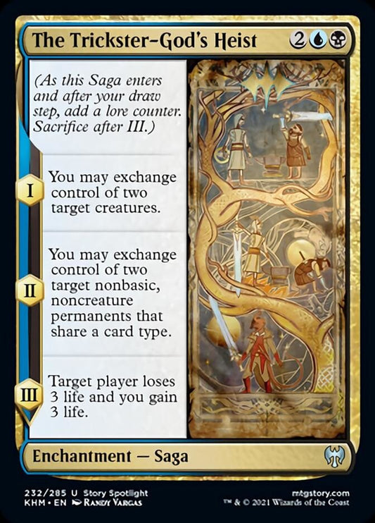 The Trickster-God's Heist [Kaldheim] [Foil]