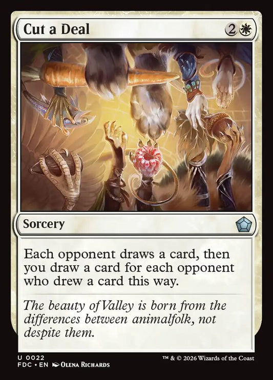 Cut a Deal [Foundations Commander]