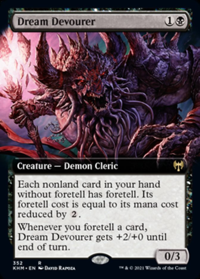Dream Devourer (Extended Art) [Kaldheim] [Foil]