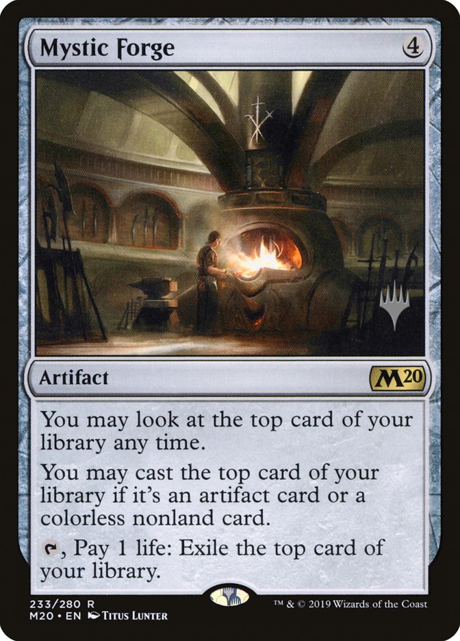 Mystic Forge (Promo Pack) [Core Set 2020 Promos] [Foil]
