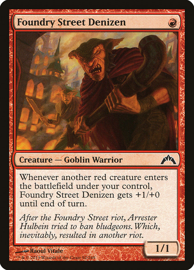 Foundry Street Denizen [Gatecrash] [Foil]