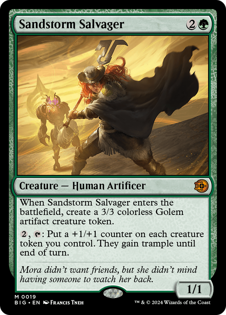 Sandstorm Salvager [Outlaws of Thunder Junction: The Big Score] [Foil]