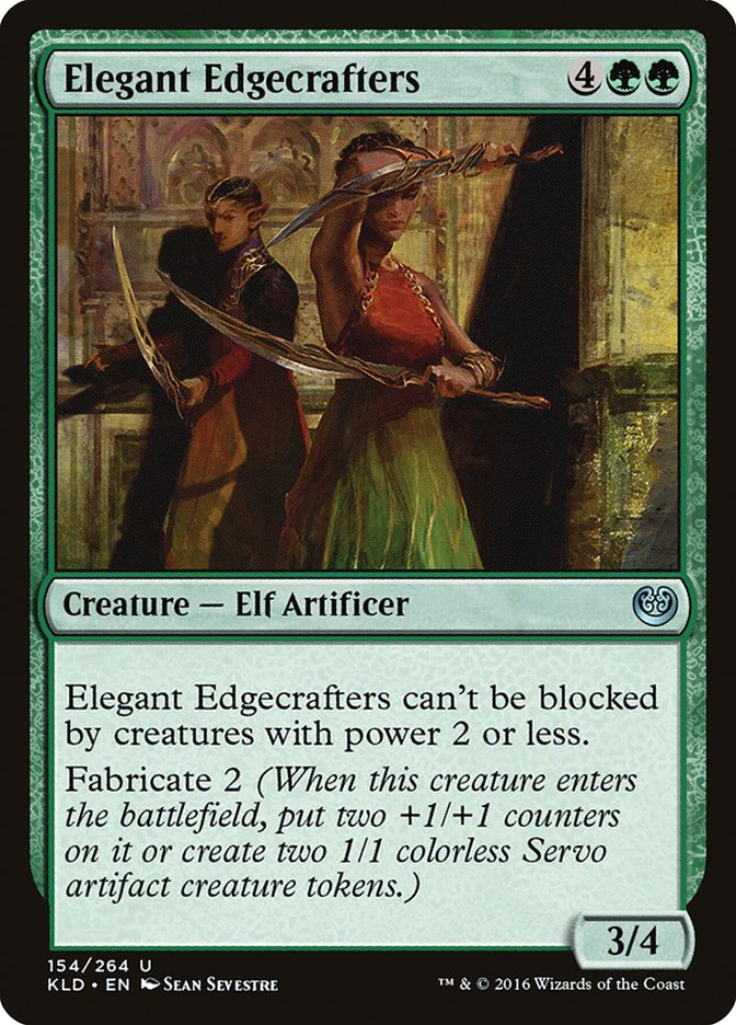 Elegant Edgecrafters [Kaladesh] [Foil]