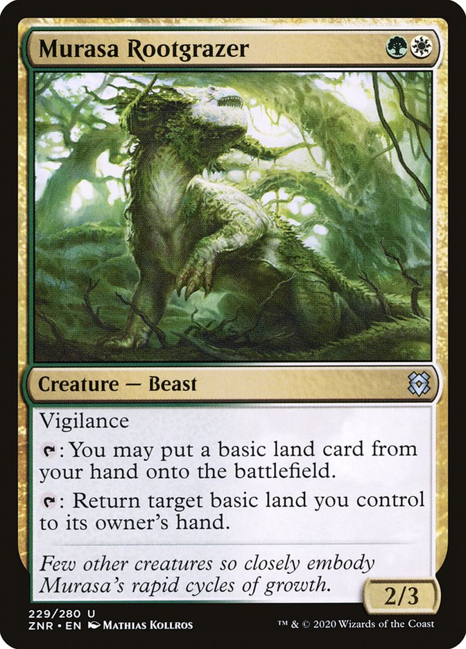 Murasa Rootgrazer [Zendikar Rising] [Foil]