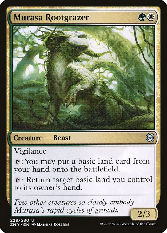 Murasa Rootgrazer [Zendikar Rising] [Foil]